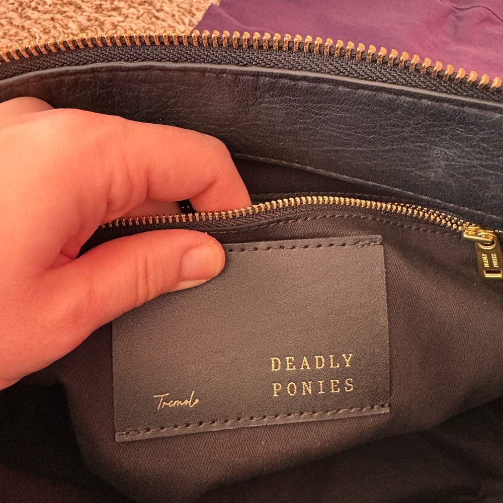 Deadly Ponies Mr. Minimese Black Woven Deerskin - Picture 13 of 13